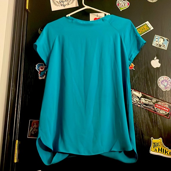 Mossimo. Women’s. Sm. Teal. Blouse. - Picture 4 of 4